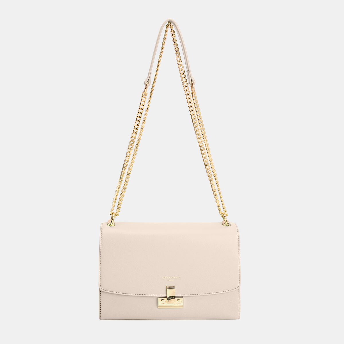 David Jones Chain - Handle Crossbody Bag - Celeste