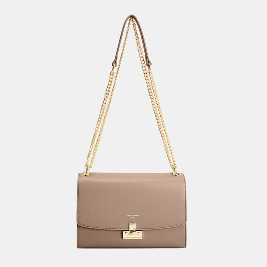 David Jones Chain - Handle Crossbody Bag - Celeste