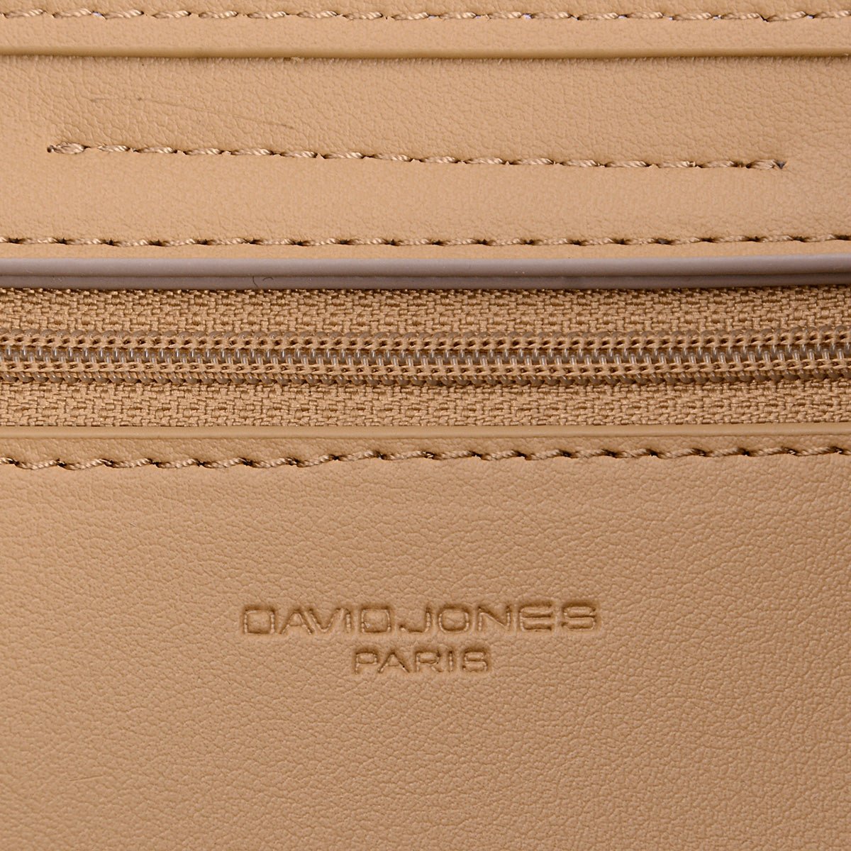 David Jones PU Leather Handbag - Celeste