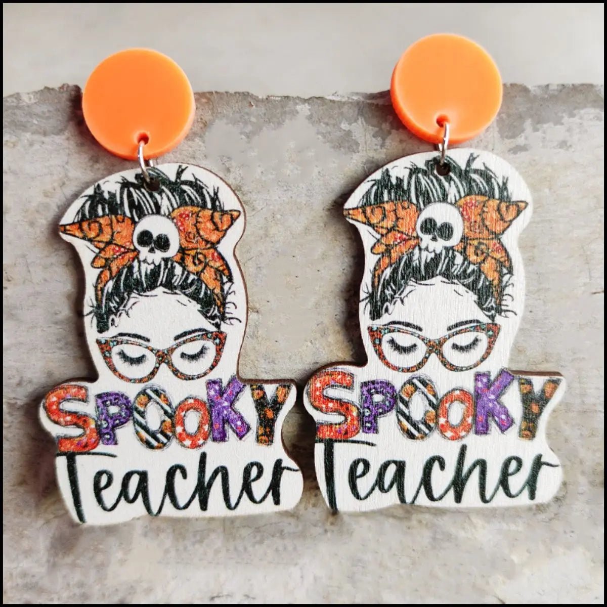 Halloween Drop Earrings - Celeste