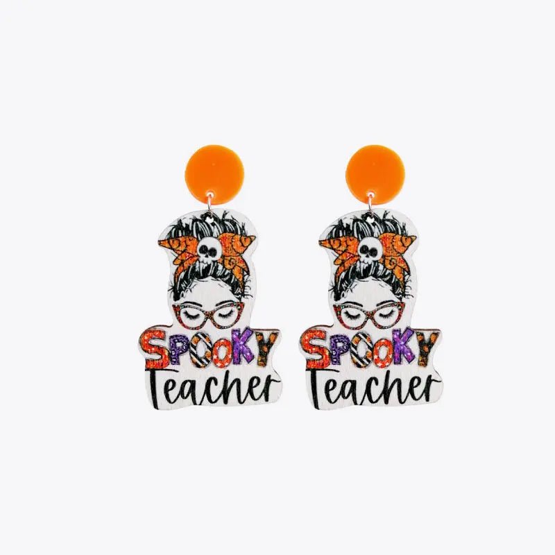 Halloween Drop Earrings - Celeste