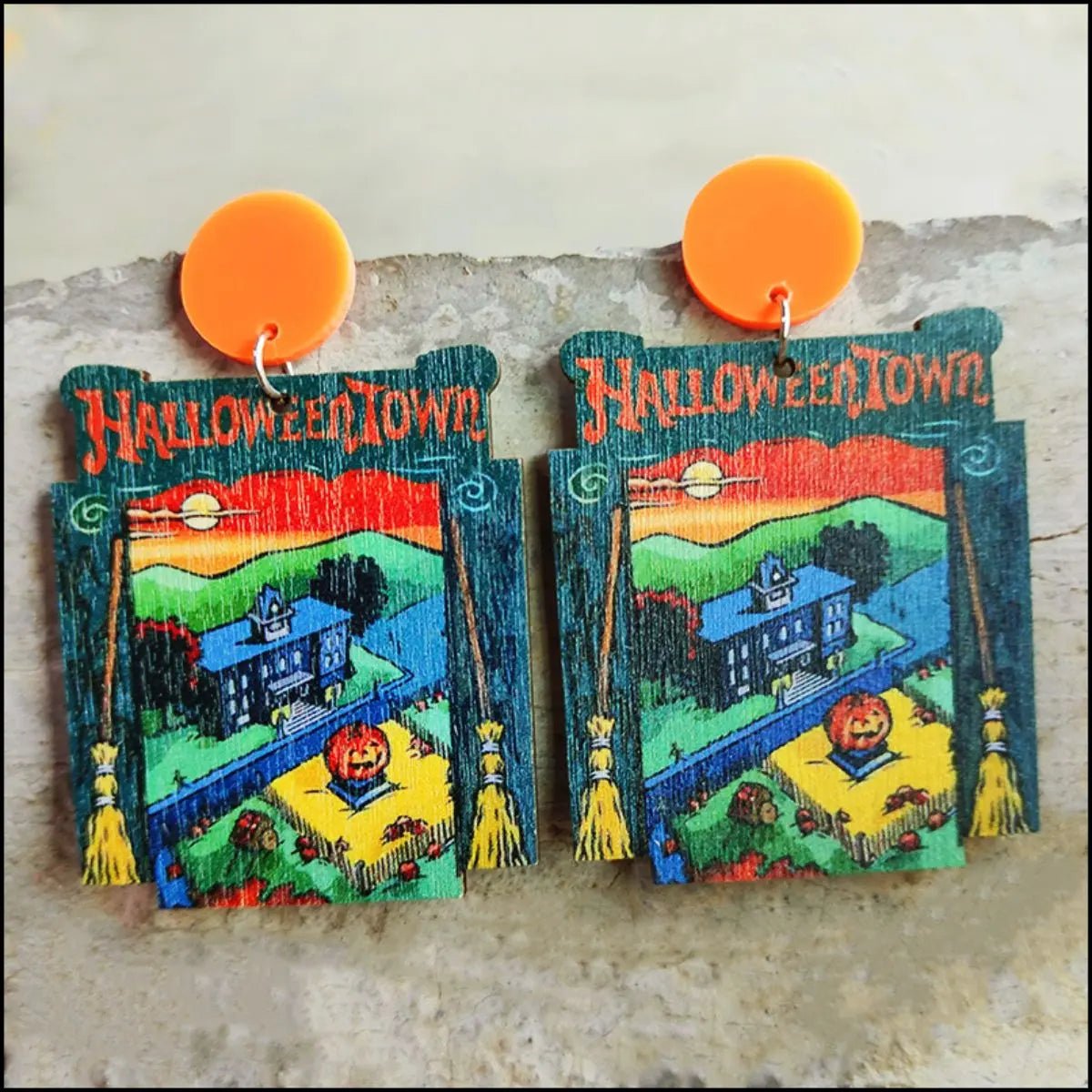 Halloween Drop Earrings - Celeste