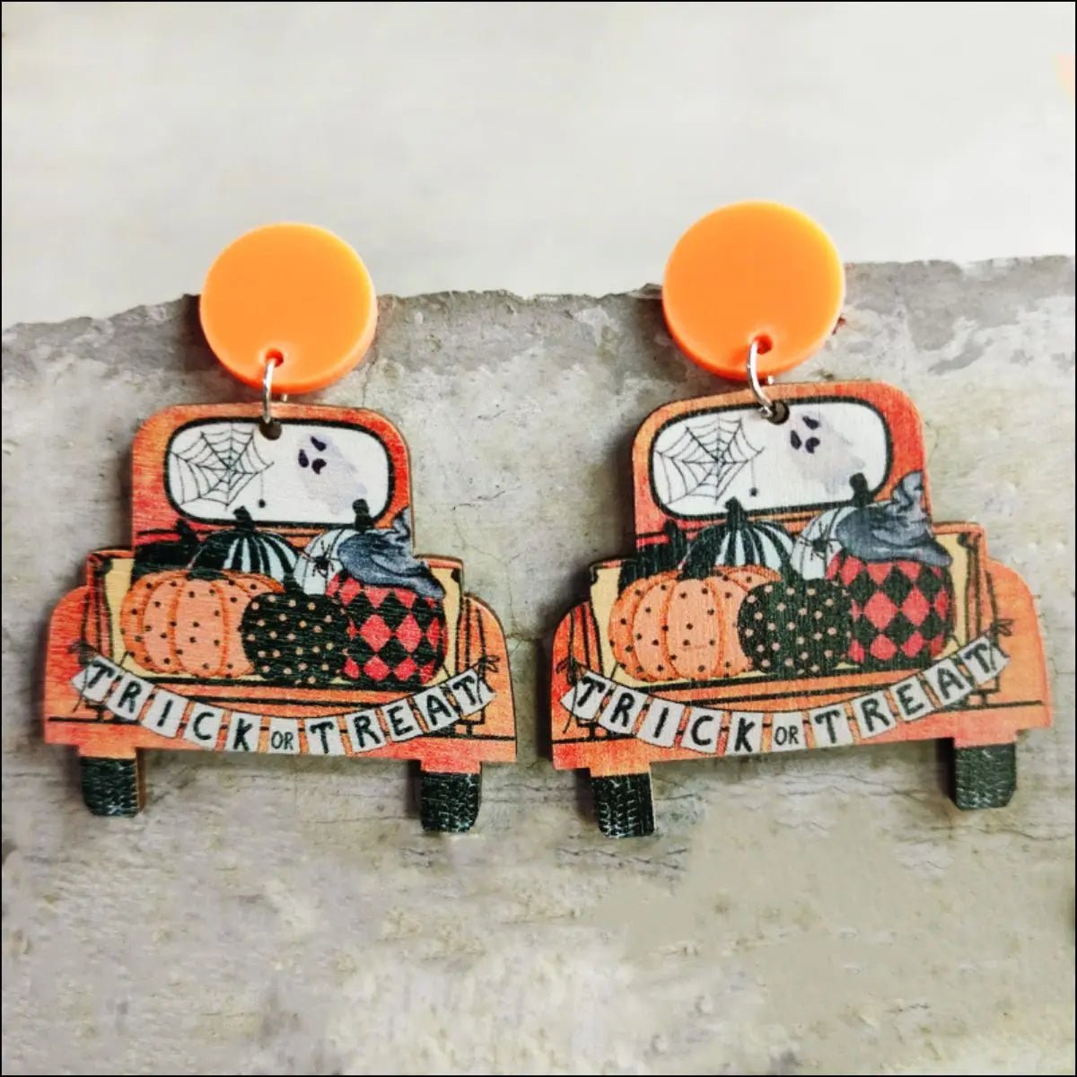 Halloween Drop Earrings - Celeste