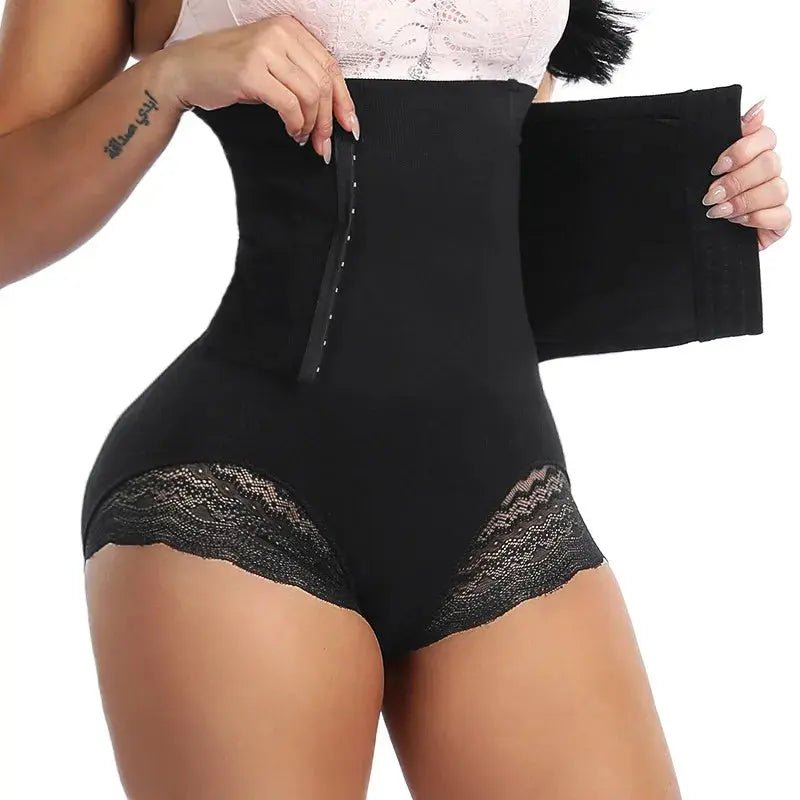 High Waist Tummy Control Shapewear - Seamless Body Shaper Panties for Women - Celeste