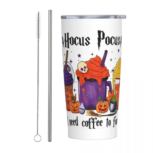 Hocus Pocus Stainless Steel Tumbler - Halloween - Celeste