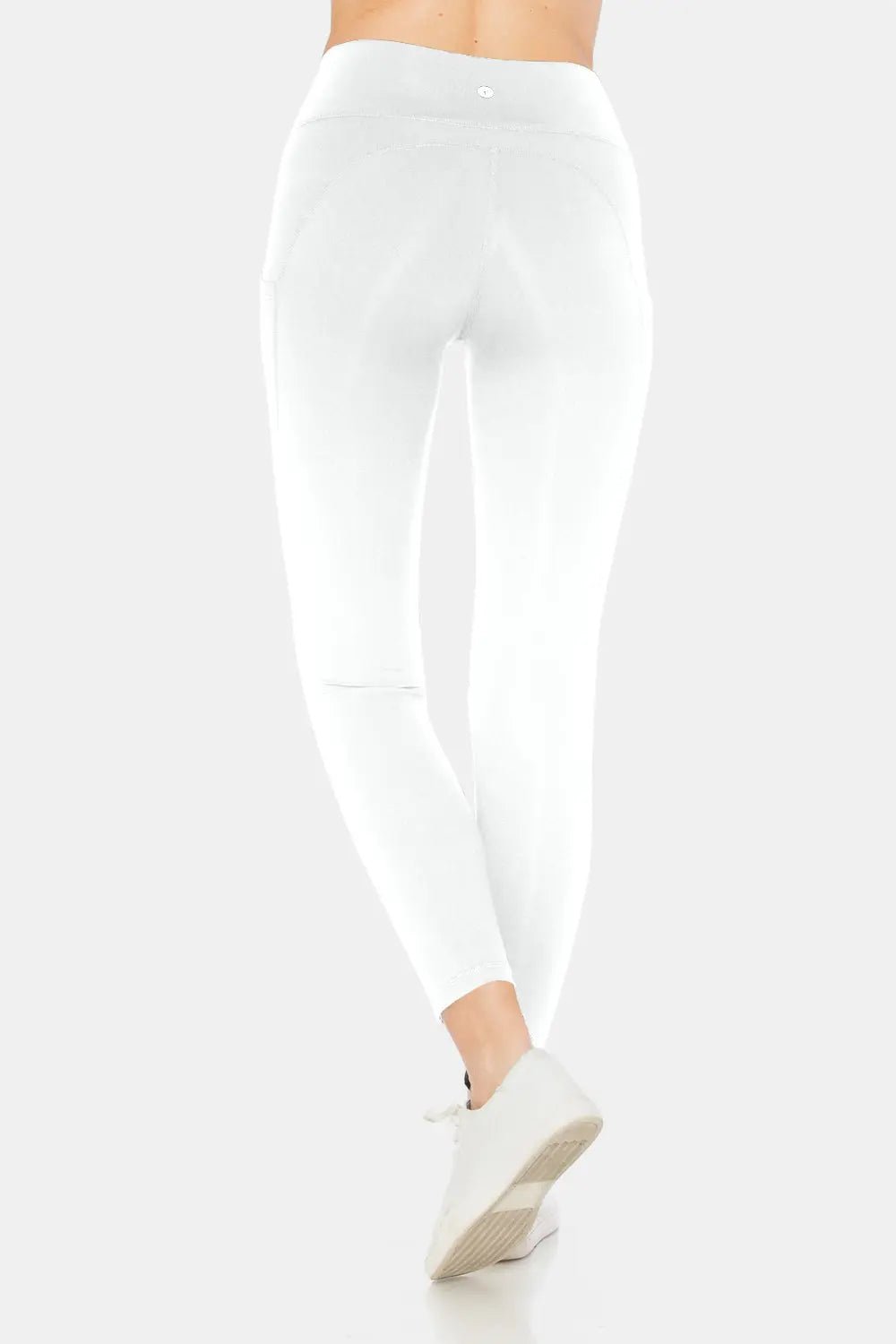 Leggings Depot High Waist Leggings with Pockets - Celeste