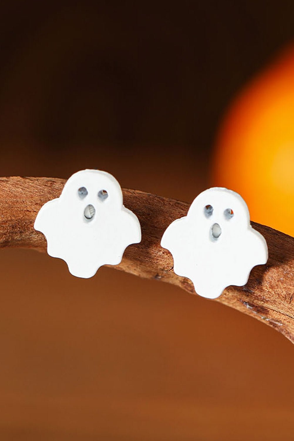 Multicolour Halloween Ornament Stud Earrings - Celeste