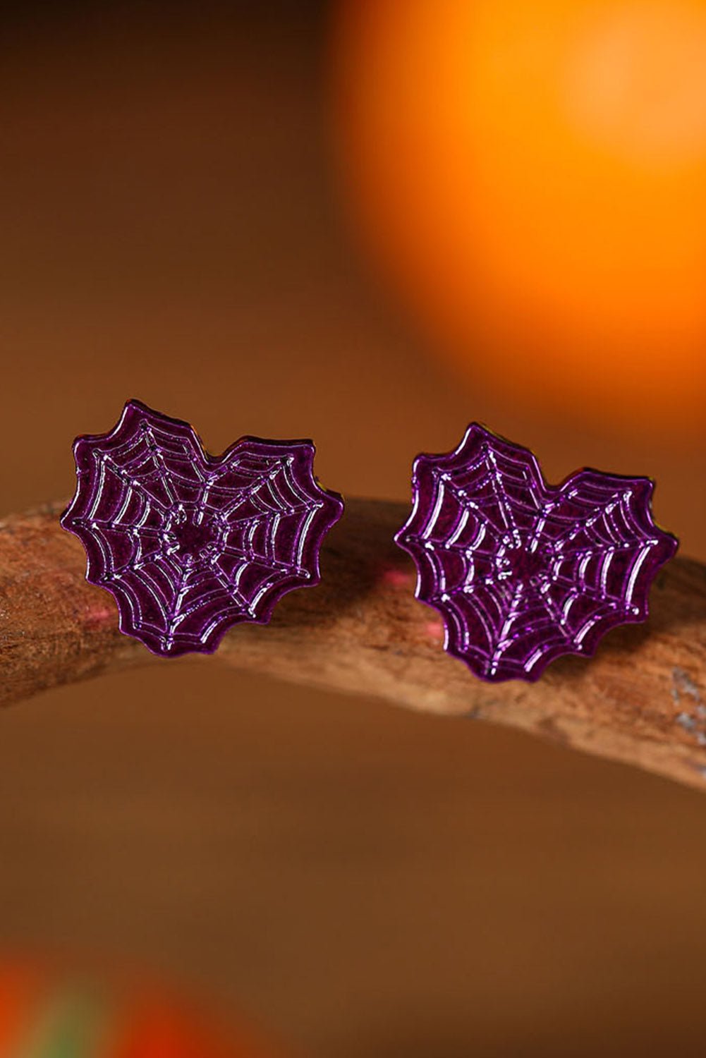 Multicolour Halloween Ornament Stud Earrings - Celeste