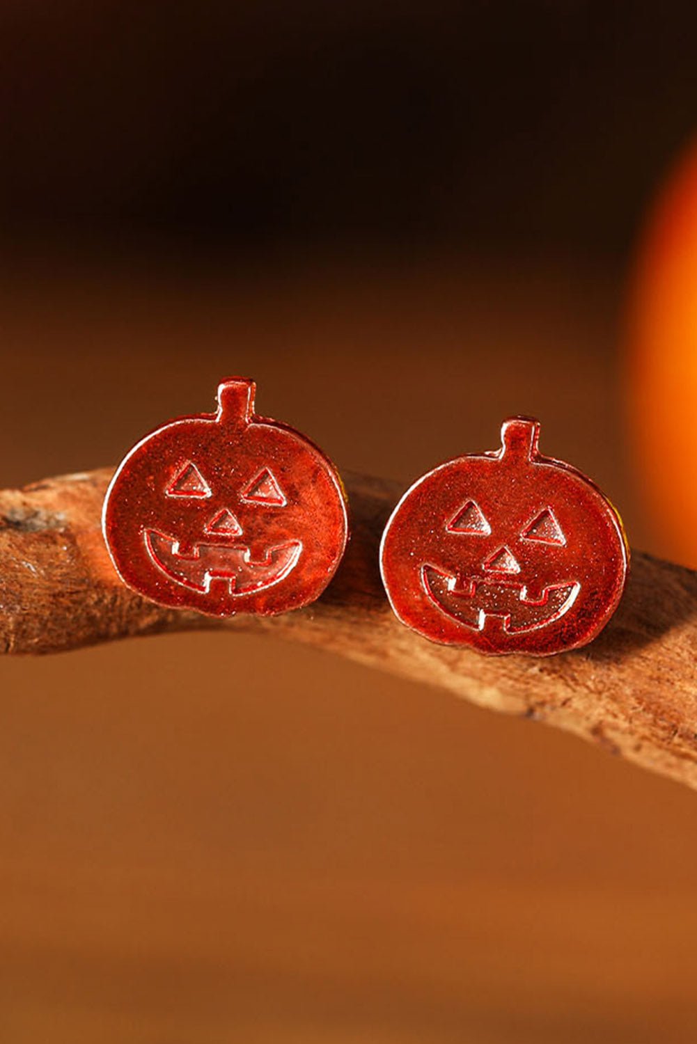 Multicolour Halloween Ornament Stud Earrings - Celeste