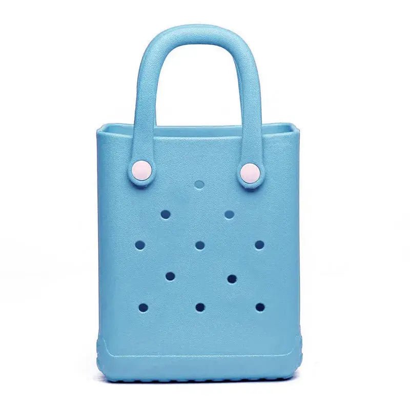 Nerissa - Mini Beach Bag - Celeste