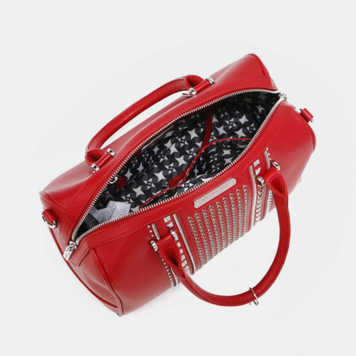 Nicole Lee USA Studded Boston Bag - Celeste