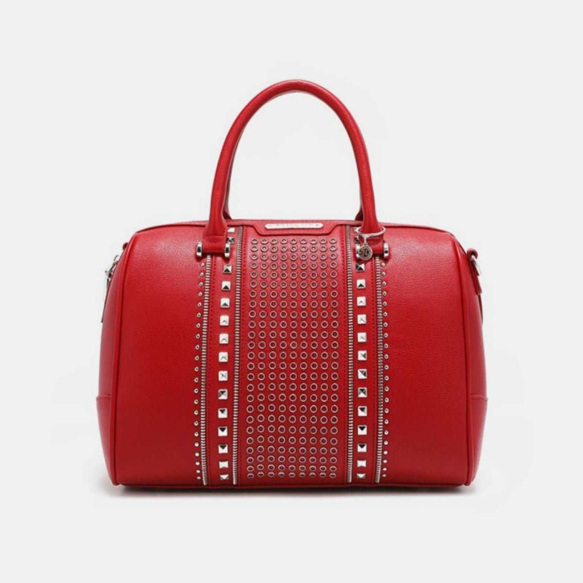 Nicole Lee USA Studded Boston Bag - Celeste