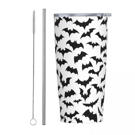 Stainless Steel Tumbler Halloween Bats - 20 oz - Celeste