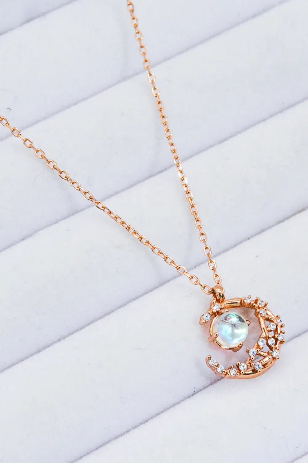 Where It All Began Moonstone Necklace - Celeste